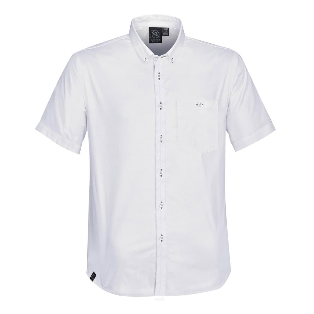 STORMTECH  - Men's White Short Sleeve Shirt